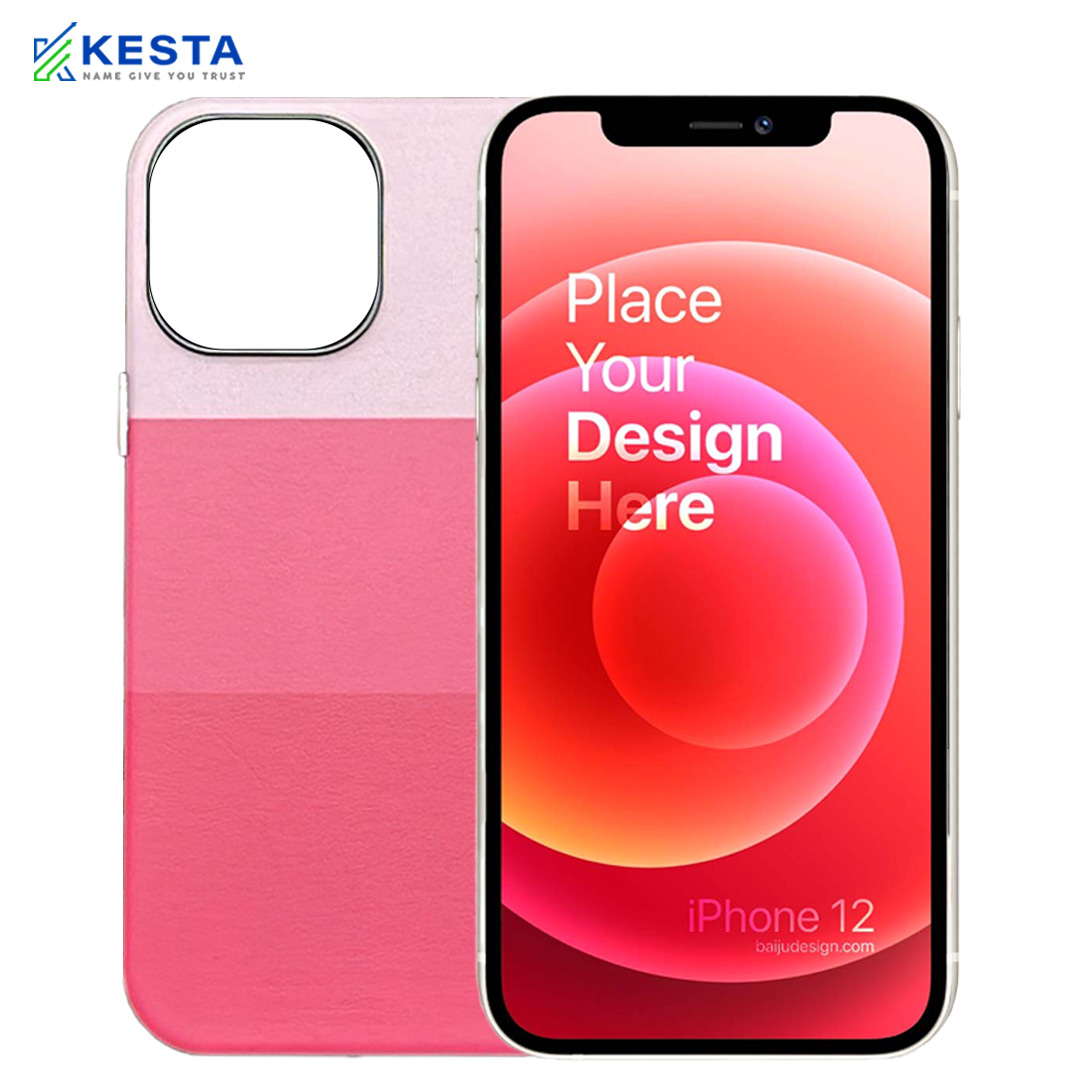 iPhone 13 Tri Color Pink Case